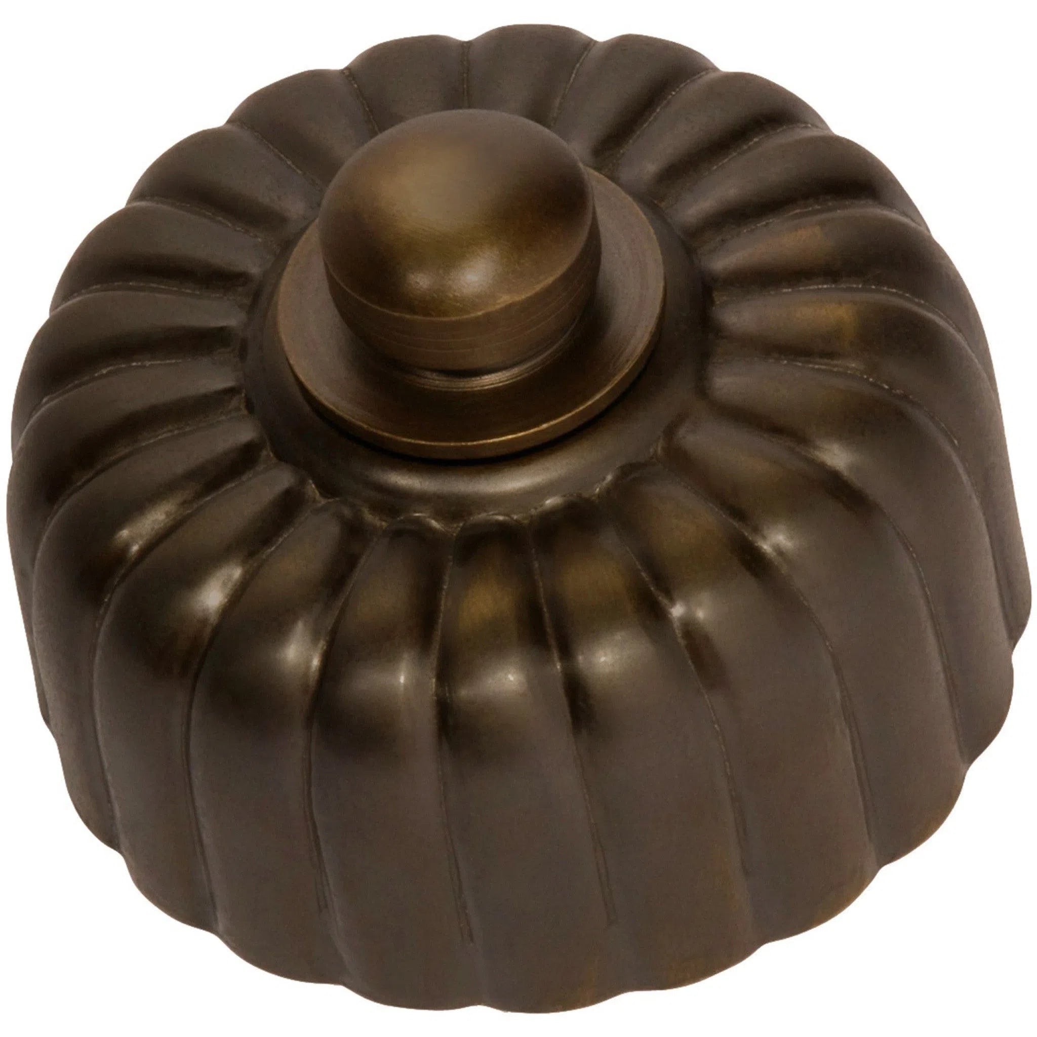 Tradco Dimmer Fluted Antique Brass