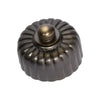Tradco Dimmer LED Fluted Antique Brass