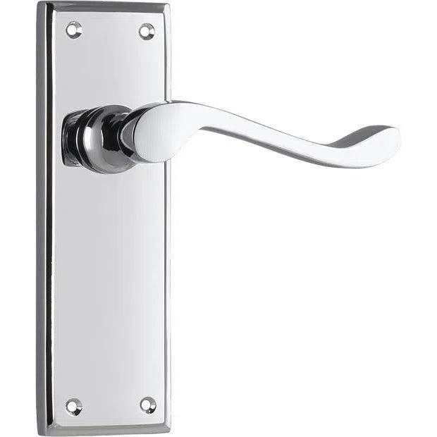 Tradco Door Handle Camden Latch Pair Chrome Plated