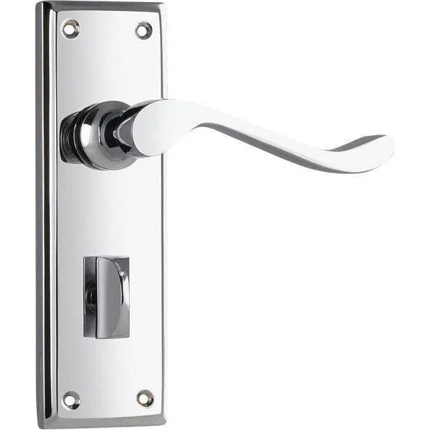 Tradco Door Handle Camden Privacy Pair Chrome Plated