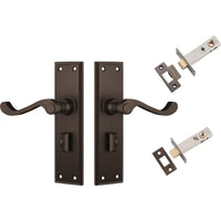Tradco Door Handle Milton Antique Brass Privacy Set