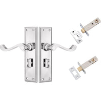 Tradco Door Handle Milton Chrome Plated Privacy Set