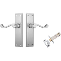 Tradco Door Handle Milton Satin Chrome Passage Set