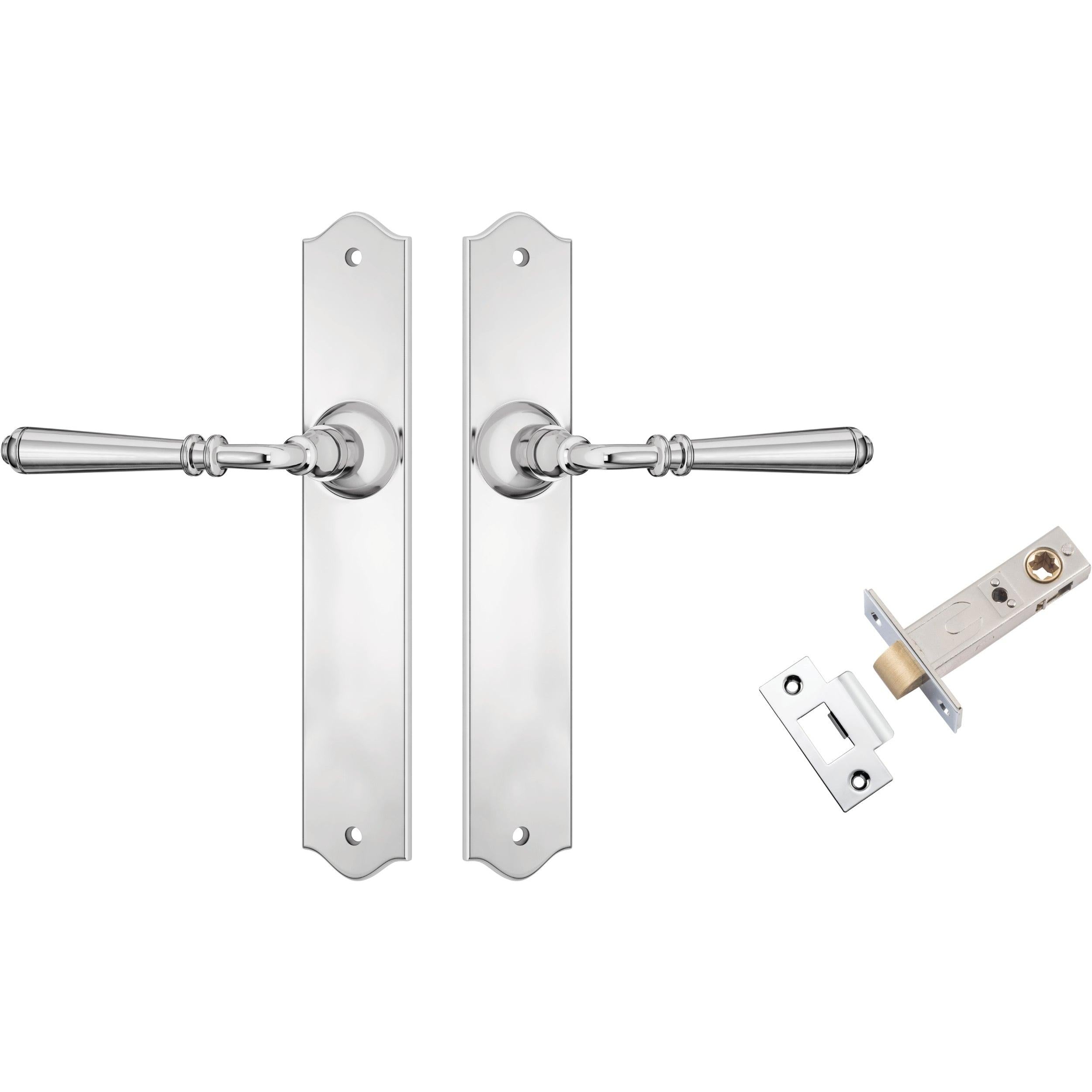 Tradco Door Handle Reims Chrome Plated Passage Set