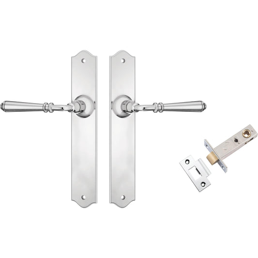 Tradco Door Handle Reims Chrome Plated Passage Set