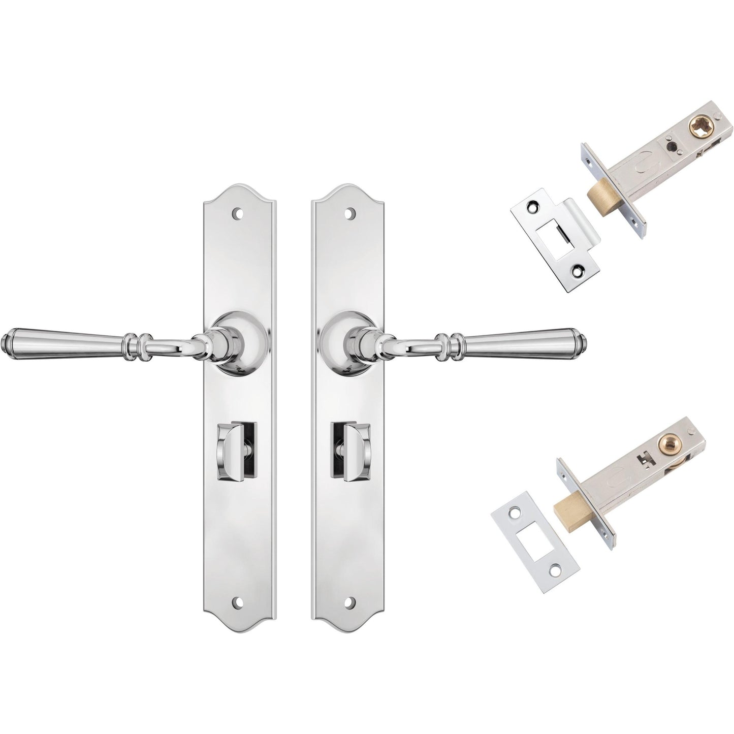 Tradco Door Handle Reims Chrome Plated Privacy Set