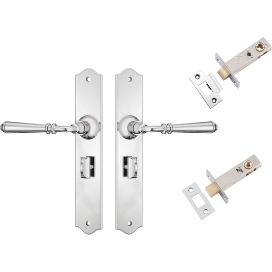 Tradco Door Handle Reims Chrome Plated Privacy Set