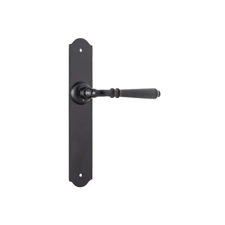 Tradco Door Handle Reims Latch Pair Matt Black