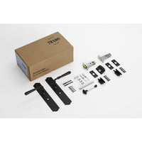 Tradco Door Handle Reims Matt Black Privacy Set