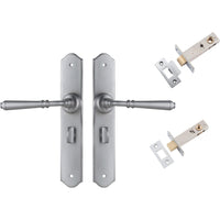 Tradco Door Handle Reims Satin Chrome Privacy Set
