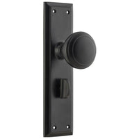 Tradco Door Knob Milton Privacy Pair Matt Black