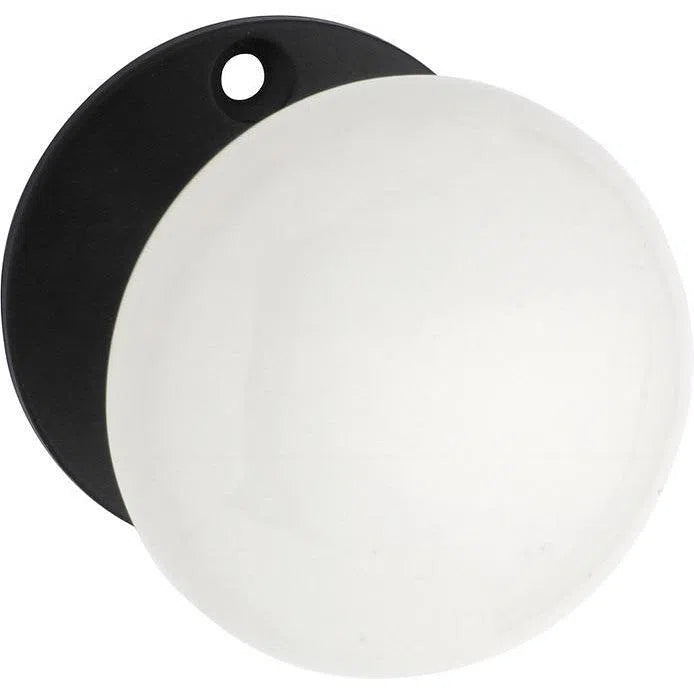 Tradco Door Knob Mortice White Porcelain Pair Matt Black