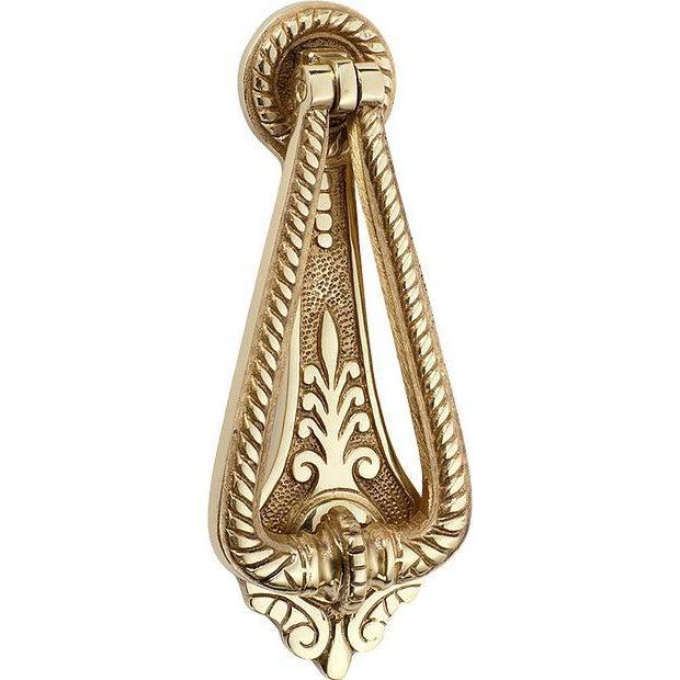 Tradco Door Knocker Edwardian Polished Brass