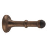 Tradco Door Stop Concealed Fix Large Antique Brass D43xP100mm