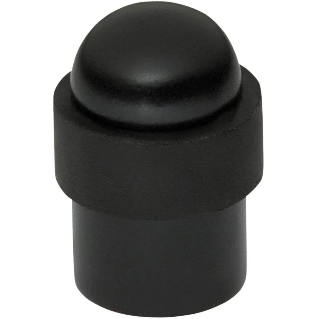 Tradco Door Stop Domed Matte Black H50xD30mm