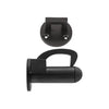 Tradco Door Stop Hook Matt Black D39xP70mm