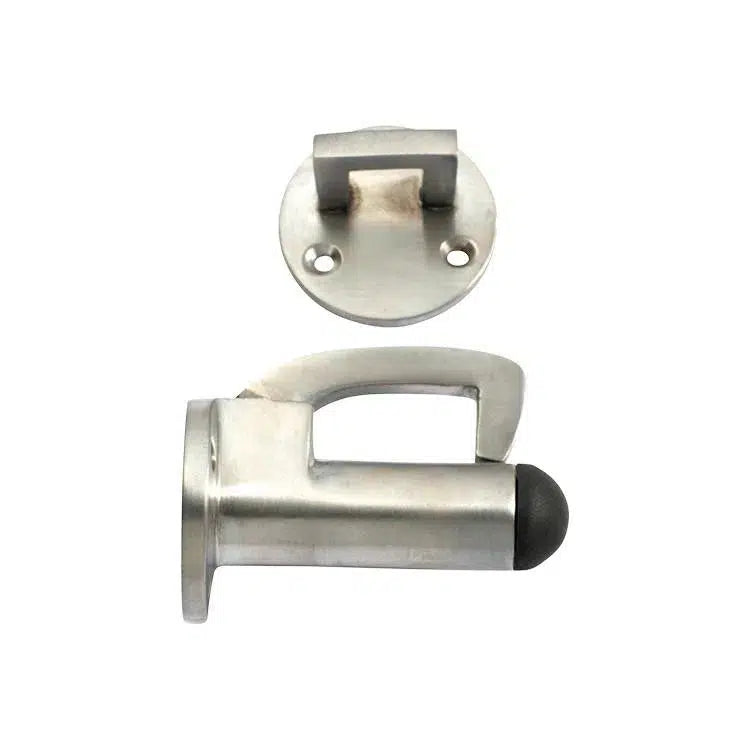 Tradco Door Stop Hook Satin Chrome D39xP70mm