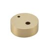 Tradco Door Stop Spacer Oval Satin Brass H15xD40mm