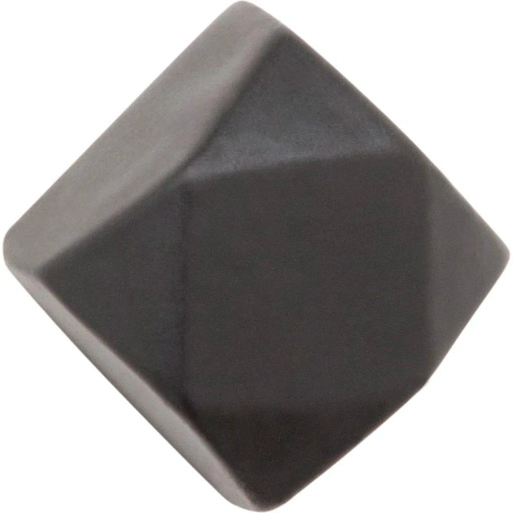 Tradco Door Stud Iron Matt Black H19xW19mm