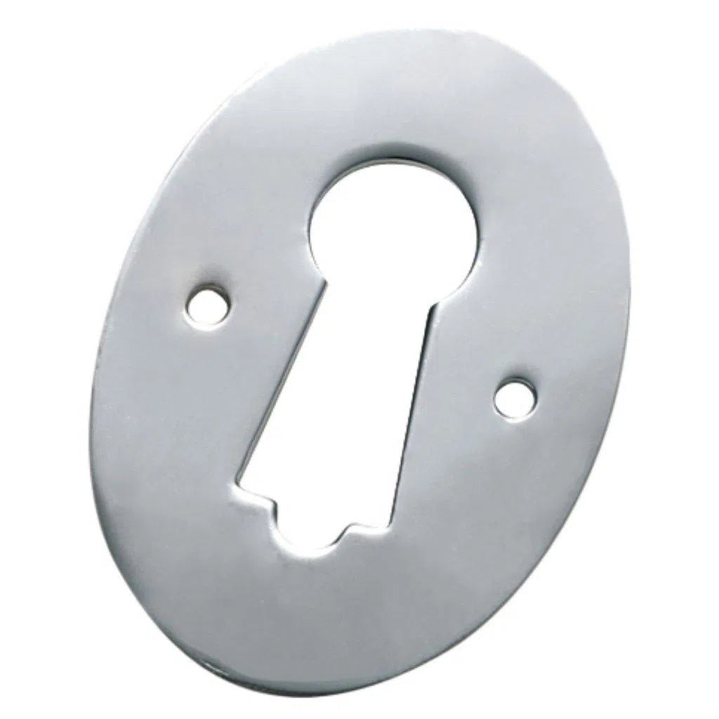 Tradco Escutcheon Pressed Chrome Plated