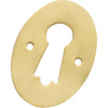 Tradco Escutcheon Pressed Polished Brass