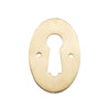 Tradco Escutcheon Pressed Satin Brass