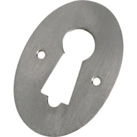 Tradco Escutcheon Pressed Satin Chrome