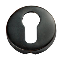 Tradco Escutcheon Sheet Brass Euro Antique Copper