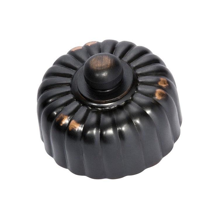 Tradco Fan Controller Fluted Antique Copper