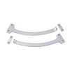 Tradco Fanlight Stop Pair Chrome Plated