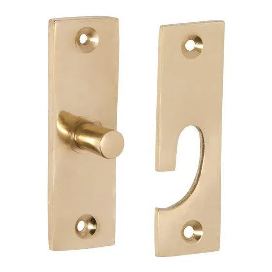 Tradco Fanlight Swivel Polished Brass