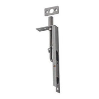 Tradco Flush Bolt Rumbled Nickel H150mm