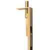 Tradco Flush Bolt Satin Brass H150mm