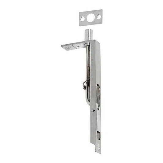 Tradco Flush Bolt Satin Chrome H150mm