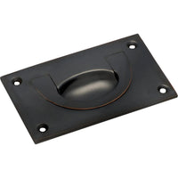 Tradco Flush Pull Large Antique Copper H55xW90mm