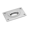 Tradco Flush Pull Large Chrome Plated H55xW90mm