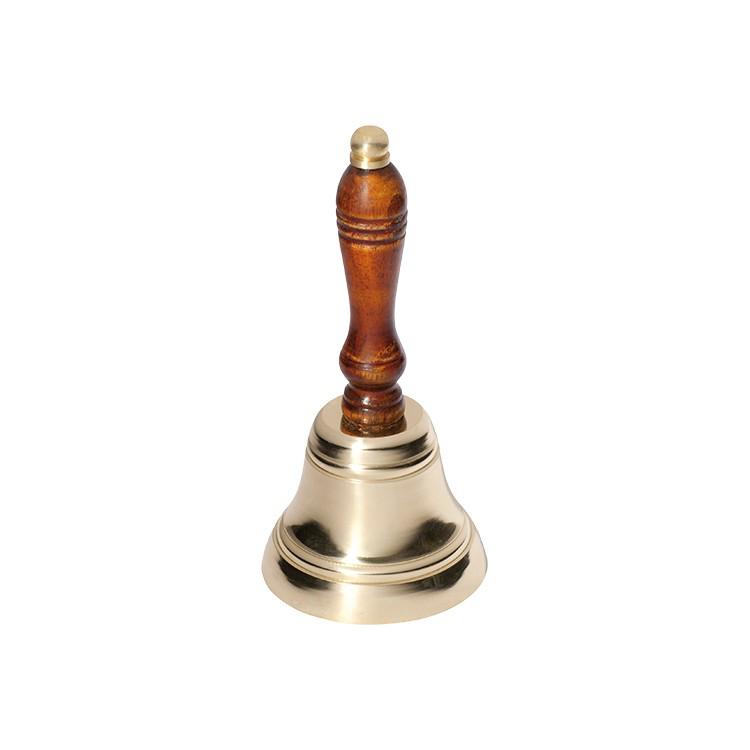 Tradco Hand Bell Polished Brass D75mm