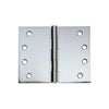 Tradco Hinge Broad Butt Chrome Plated W125mm