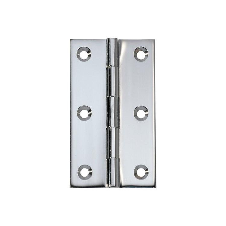 Tradco Hinge Fixed Pin Chrome Plated W50mm