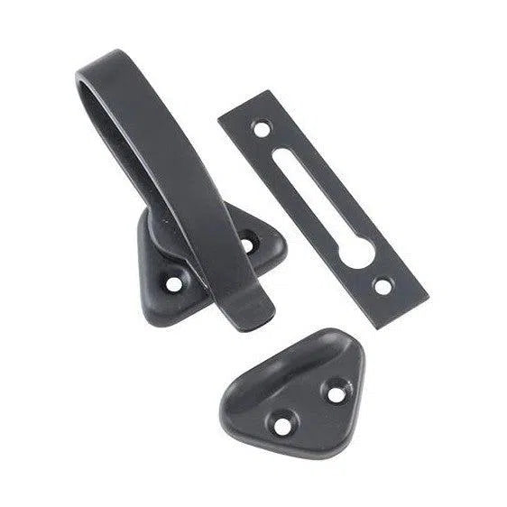 Tradco Hopper Window Fastener Matt Black