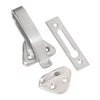 Tradco Hopper Window Fastener Satin Chrome