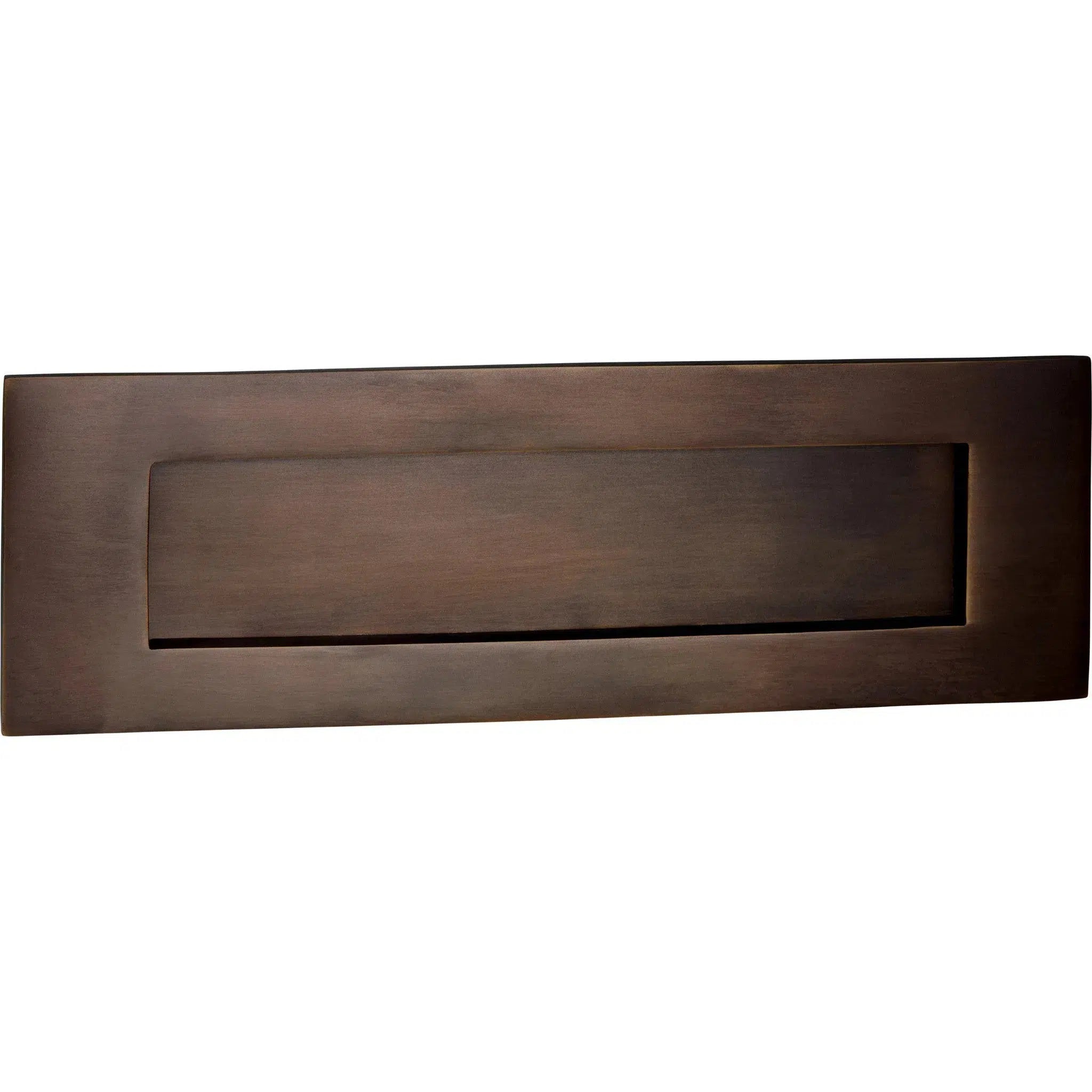 Tradco Letter Plate Antique Brass H100xW300mm