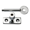 Tradco Locking Pin To Suit Base Fix Casement Fastener Chrome Plated