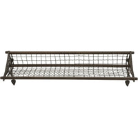 Tradco Luggage Rack NSWR Antique Brass H240xL725xP200mm