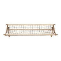 Tradco Luggage Rack Nswr Polished Brass H240xL725xP200mm