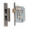 Tradco Mortice Lock 5 Lever Antique Brass CTC57mm Backset 46mm