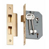 Tradco Mortice Lock 5 Lever Polished Brass CTC57mm Backset 46mm