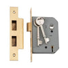 Tradco Mortice Lock 5 Lever Satin Brass CTC57mm Backset 57mm