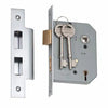 Tradco Mortice Lock 5 Lever Satin Chrome CTC57mm Backset 57mm