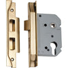 Load image into Gallery viewer, Tradco Mortice Lock Euro Rebated Polished Brass CTC47.5mm Backset 57mm